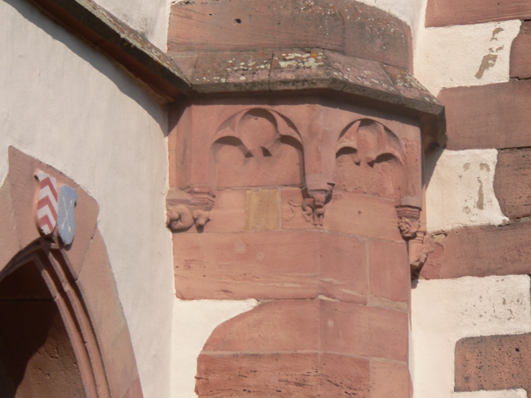 Sicht auf den Treppenturm